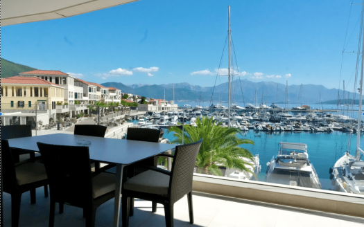 Luxury two-bedroom apartment in Portonovi Marina Village