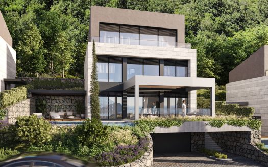 Luxurios four-bedroom Villa with views of the Bay