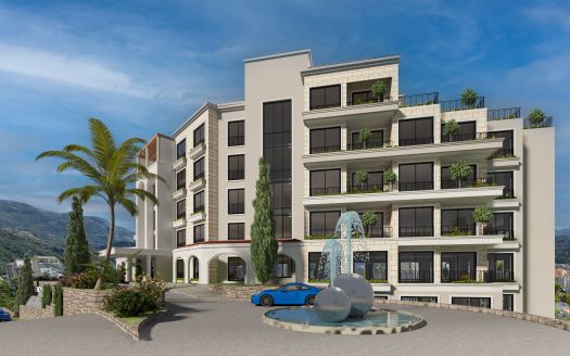 Two Bedroom Seaview Residential Unit in a luxury resort and spa in Budva