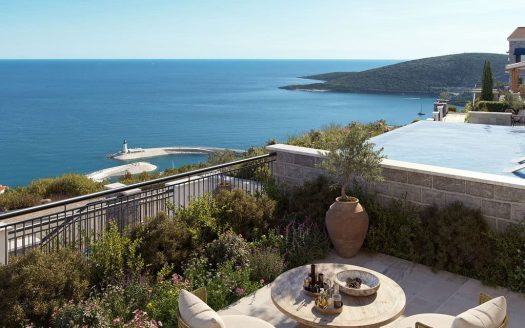 Three-bedroom apartment at Horizon Residences in Luštica Bay