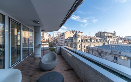 Downtown building in Belgrade