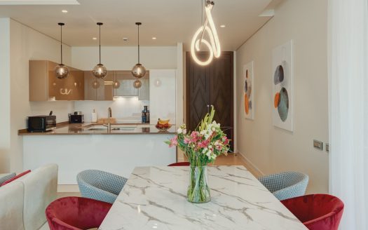 Spacious three-bedroom apartment in Village Residence