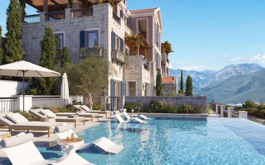 One-bedroom apartment at Horizon Residences in Luštica Bay