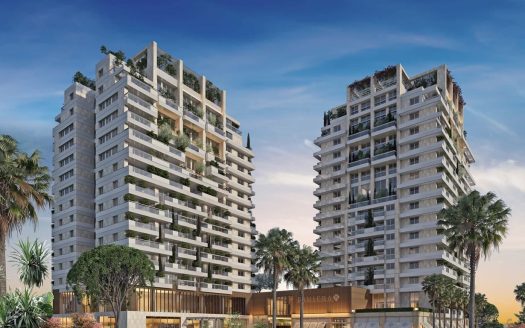 One-bedroom apartment at the prestigious beachfront complex in Budva