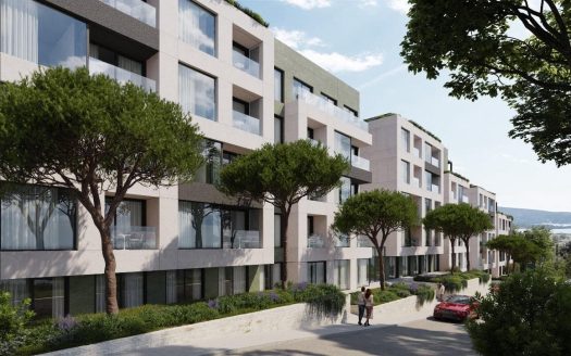 Two-bedroom apartment in a brand-new residential project in Tivat