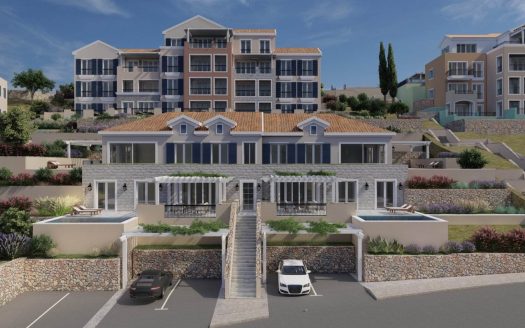 Two-bedroom apartment at Jasmin building, Marina Village Lustica Bay