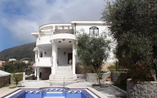 Villa in Montenegro with a sea view