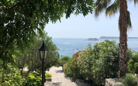 Villa with beach view in Žanjice, Herceg Novi