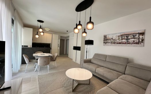 Fully Furnished Two-Bedroom Apartment with Panoramic Rooftop Terrace in Donja Lastva