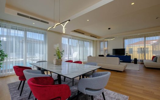 Luxurious 3-Bedroom Duplex with Pool and Breathtaking Views in Portonovi’s Exclusive Residential Heaven