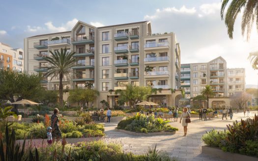 Two-bedroom apartment on second floor in the newest neighborhood in the heart of Porto Montenegro