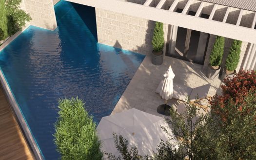 Villa at the stunning, green, private resort in Budva